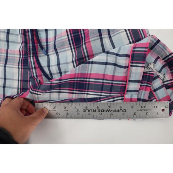 NWT Psycho Bunny Shorts Mens XL Plaid Drawstring Cotton Elastic Waist - Picture 10 of 11